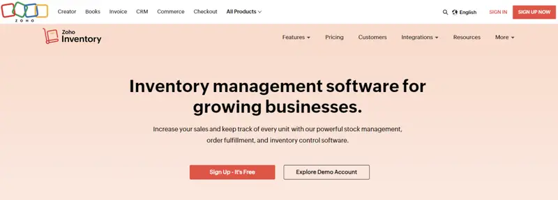 Zoho Inventory