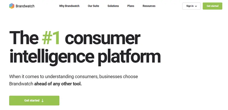 Brandwatch Consumer Intelligence