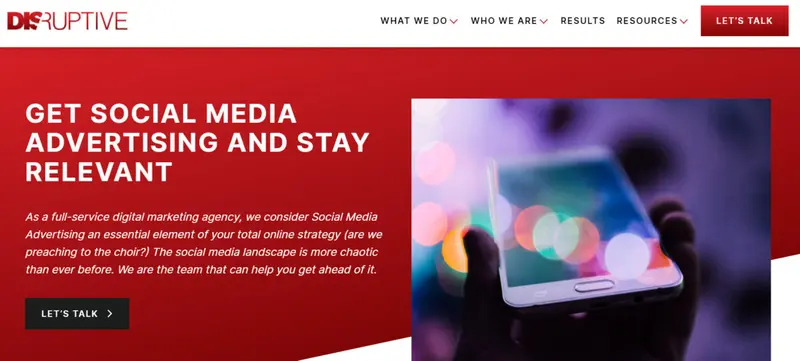 Disruptive Advertising