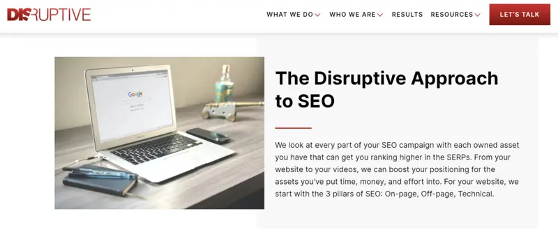 Disruptive Advertising