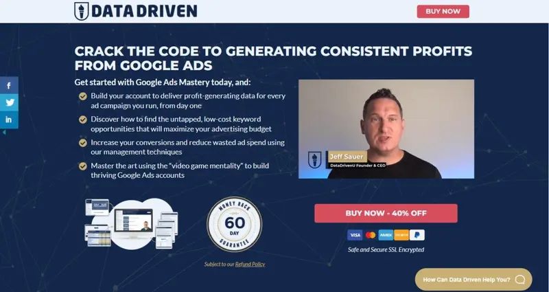 Google Ads Mastery by Jeff Sauer