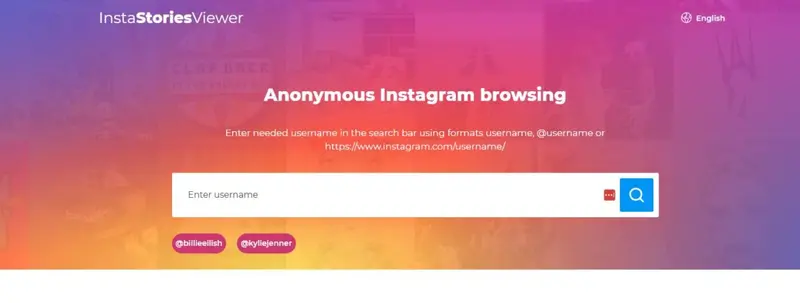 Insta Stories Viewer