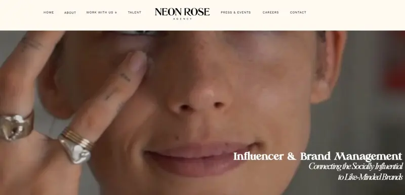 Neon Rose