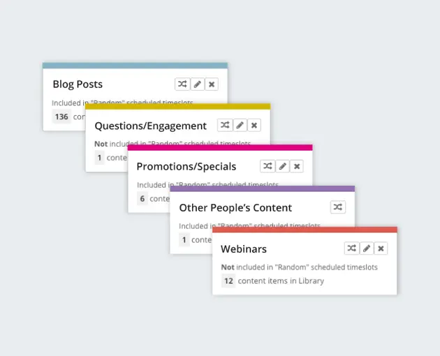 Meet Edgar category-based scheduling