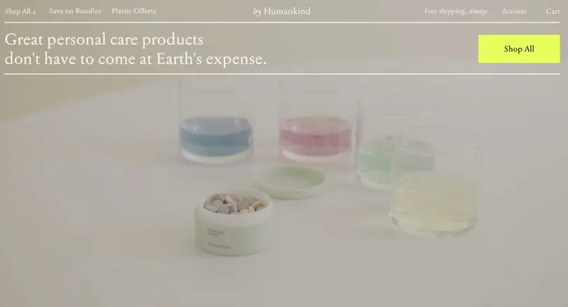 By Humankind dtc store