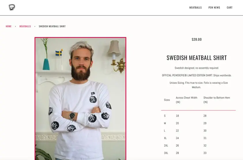 Venda de mercadorias