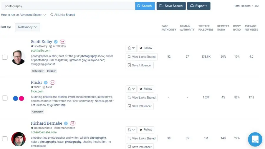 Search for Influencers in Your Niche Using Influencer Tools